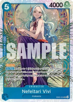 One Piece-Karte Nefeltari Vivi (024) EB03-024