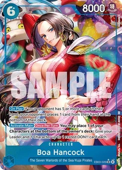 One Piece-Karte Boa Hancock (Alternate Art) EB03-026v2