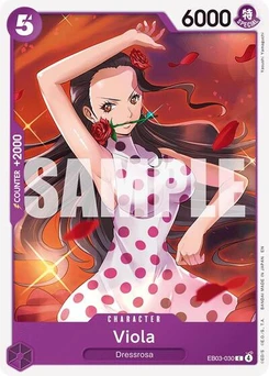 One Piece-Karte Viola EB03-030