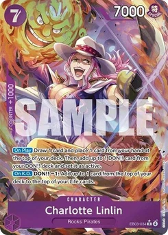 One Piece-Karte Charlotte Linlin (Alternate Art) EB03-034v2