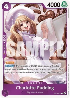 One Piece-Karte Charlotte Pudding EB03-035