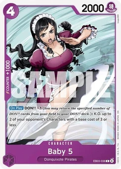 One Piece-Karte Baby 5 EB03-036