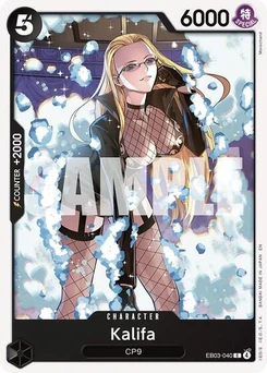 One Piece-Karte Kalifa EB03-040