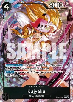 One Piece-Karte Kujyaku (Alternate Art) EB03-041v2