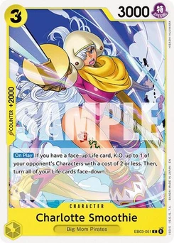 One Piece-Karte Charlotte Smoothie EB03-051