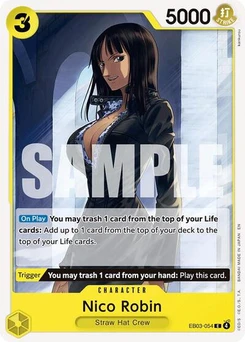 One Piece-Karte Nico Robin (054) EB03-054