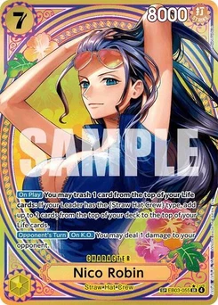 One Piece-Karte Nico Robin (055) (SP) EB03-055v3