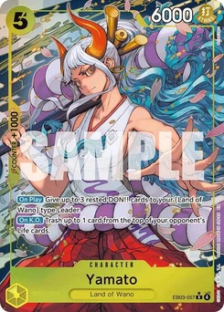 One Piece-Karte Yamato (Alternate Art) EB03-057v2