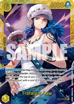 One Piece-Karte Trafalgar Law EB03-062