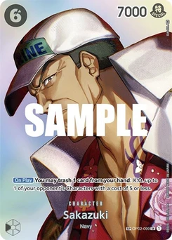 One Piece-Karte Sakazuki (SP) OP02-099