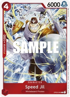 One Piece-Karte Speed Jil (Dash Pack) OP03-006