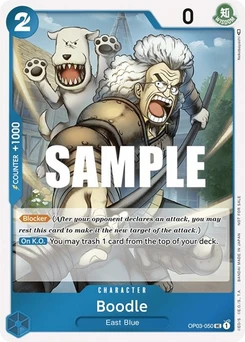 One Piece-Karte Boodle (Dash Pack) OP03-050