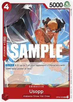 One Piece-Karte Usopp OP04-003