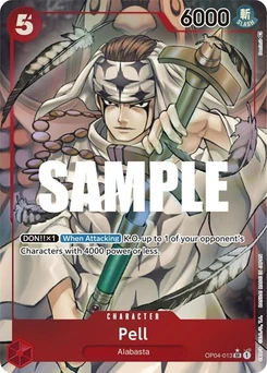 One Piece-Karte Pell (Alternate Art) OP04-013v2