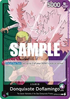One Piece-Karte Donquixote Doflamingo (019) OP04-019