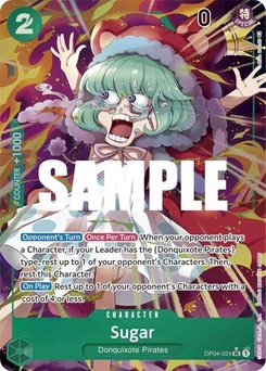 One Piece-Karte Sugar (Alternate Art) OP04-024v2