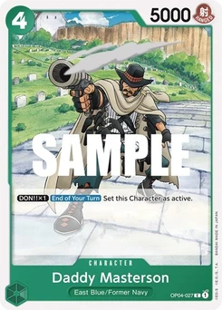 One Piece-Karte Daddy Masterson OP04-027