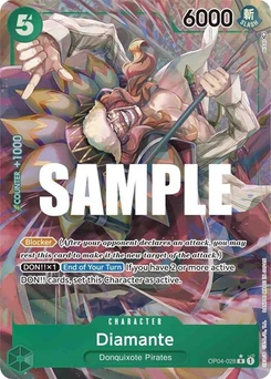 One Piece-Karte Diamante (Alternate Art) OP04-028v2
