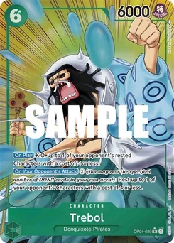 One Piece-Karte Trebol (Alternate Art) OP04-030v2