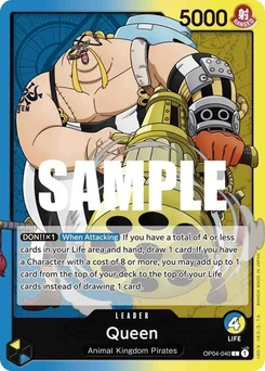 One Piece-Karte Queen (040) OP04-040