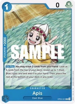 One Piece-Karte Apis OP04-041