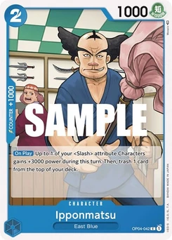 One Piece-Karte Ipponmatsu OP04-042