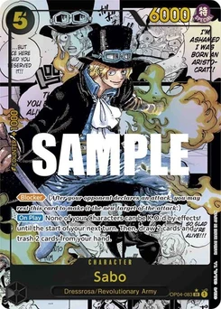 One Piece-Karte Sabo (Alternate Art) (Manga) OP04-083v3