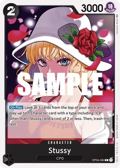 One Piece-Karte Stussy OP04-084