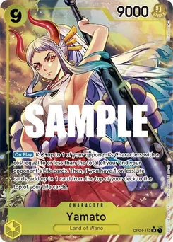 One Piece-Karte Yamato (Alternate Art) OP04-112v2