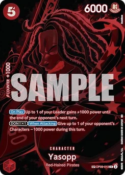 One Piece-Karte Yasopp (SP) OP09-013