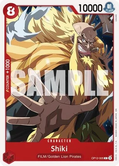 One Piece-Karte Shiki OP12-005