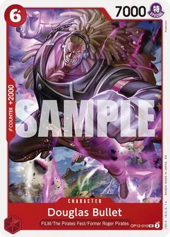 One Piece-Karte Douglas Bullet OP12-010