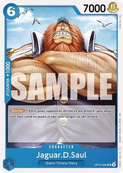 One Piece-Karte Jaguar.D.Saul OP12-050