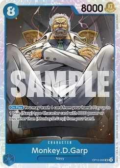 One Piece-Karte Monkey.D.Garp OP12-056