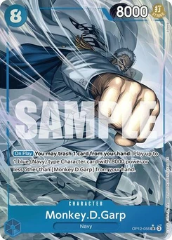 One Piece-Karte Monkey.D.Garp (Alternate Art) OP12-056v2