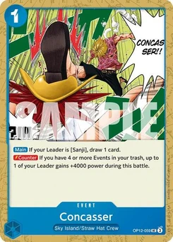 One Piece-Karte Concasser OP12-059