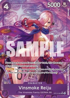 One Piece-Karte Vinsmoke Reiju (Alternate Art) OP12-063v2