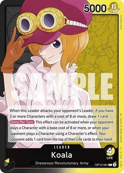 One Piece-Karte Koala (081) OP12-081
