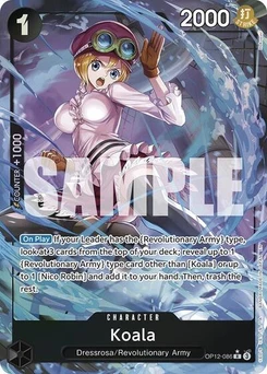 One Piece-Karte Koala (086) (Alternate Art) OP12-086v2