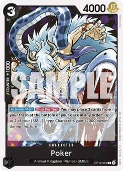 One Piece-Karte Poker OP12-091