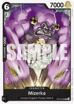 One Piece-Karte Mizerka OP12-092