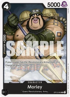 One Piece-Karte Morley OP12-093