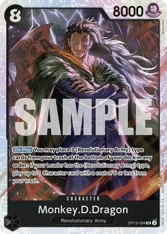 One Piece-Karte Monkey.D.Dragon OP12-094