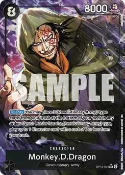 One Piece-Karte Monkey.D.Dragon (Alternate Art) OP12-094v2