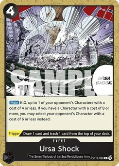 One Piece-Karte Ursa Shock OP12-096