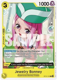 One Piece-Karte Jewelry Bonney (101) OP12-101