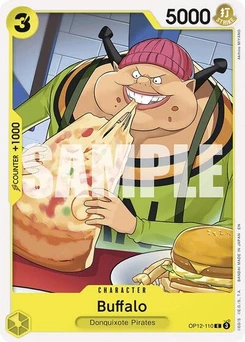 One Piece-Karte Buffalo OP12-110