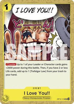 One Piece-Karte I Love You!! OP12-115