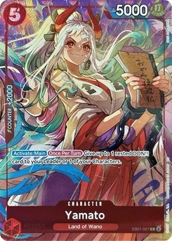 One Piece-Karte Yamato (Premium Card Collection -Best Selection Vol. 4-) EB01-007