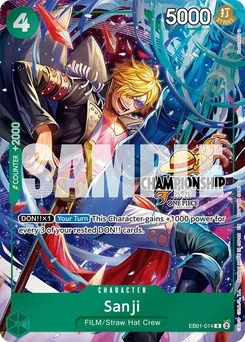 One Piece-Karte Sanji (CS 25-26 Celebration Pack) EB01-014